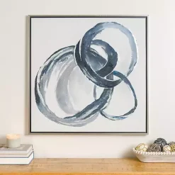 Kirklands Home Blue Connections Canvas Art Print Clearance
