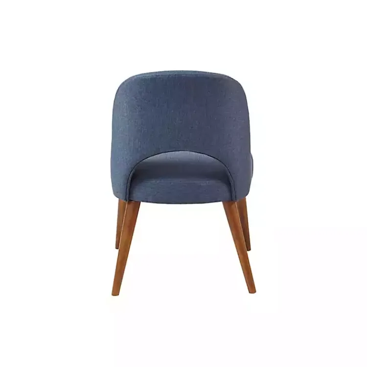 Kirklands Home Cut-Out Pecan Wood Dining Chairs, Set of 2 Blue Online