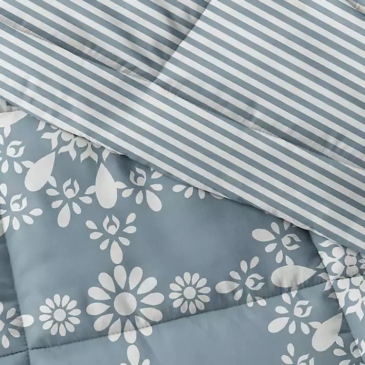 Kirklands Home Daisy Medallion King 3-pc. Comforter Set Blue Online