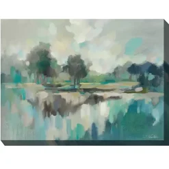 Kirklands Home Blue Day Outdoor Canvas Art Print Clearance