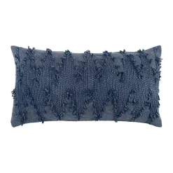 Pillows>Kirklands Home Deconstructed Chevron Accent Pillow Blue
