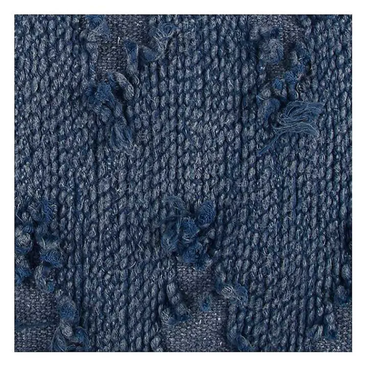 Pillows>Kirklands Home Deconstructed Chevron Accent Pillow Blue