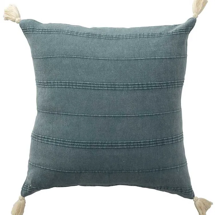 Pillows>Kirklands Home Dobby Loomed Pillow Blue