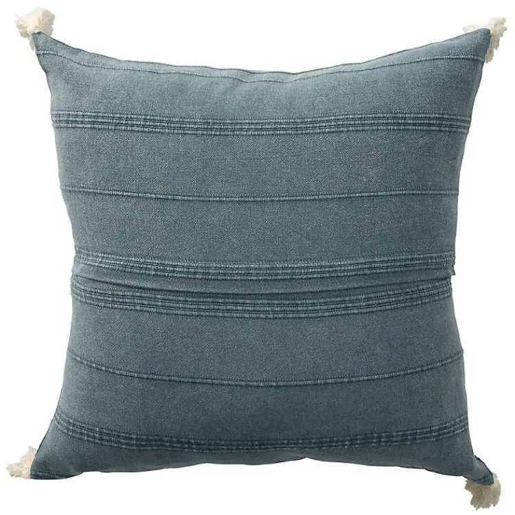 Pillows>Kirklands Home Dobby Loomed Pillow Blue