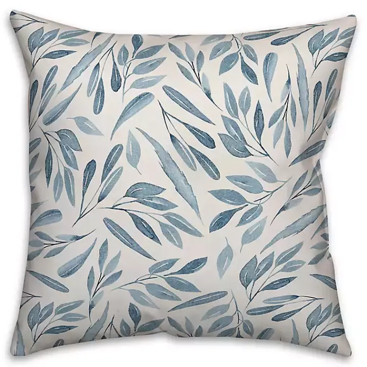 Easter Decorations>Kirklands Home Blue Easter Blessings Floral Pillow