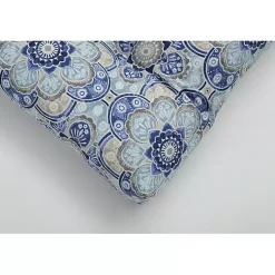 Kirklands Home Emilia Outdoor Curve Seat Cushion, Set of 2 Blue Discount