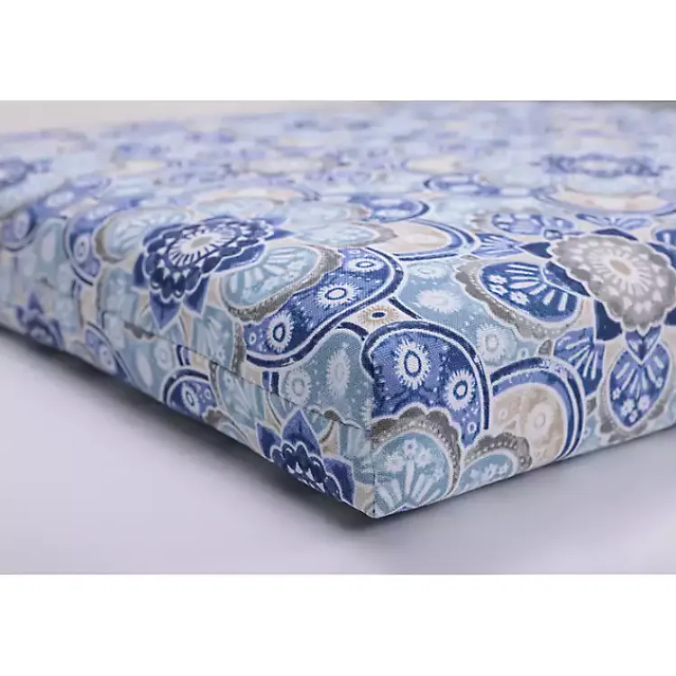 Kirklands Home Emilia Outdoor Seat Cushions, Set of 2 Blue Best