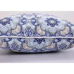 Kirklands Home Emilia Outdoor Throw Pillows, Set of 2 Blue Sale