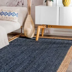 Kirklands Home Blue Everson Woven Area Rug, 8x10 Discount