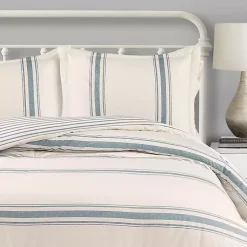 Kirklands Home Blue Farmhouse 3-pc. Full/Queen Comforter Set Sale