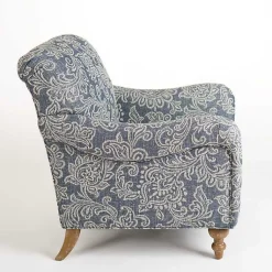 Kirklands Home Blue Floral English Armchair Online