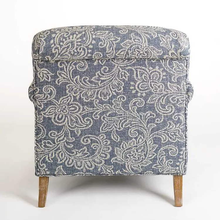 Kirklands Home Blue Floral English Armchair Online