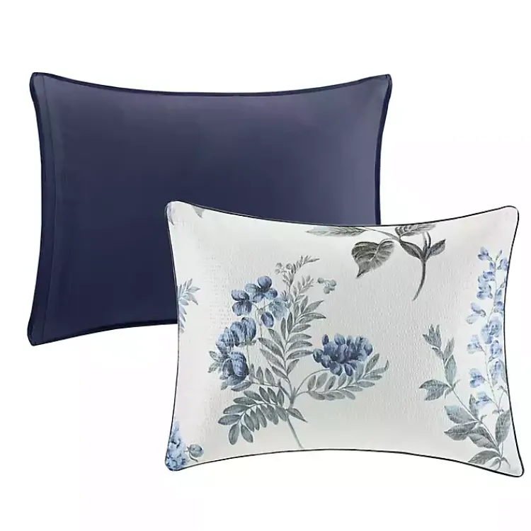 Kirklands Home Blue Floral 7-pc. Full/Queen Comforter Set Outlet