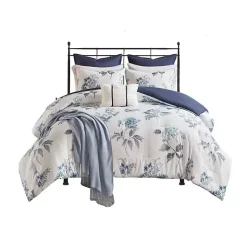 Kirklands Home Blue Floral 7-pc. King Comforter Set Discount
