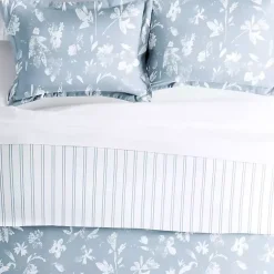 Kirklands Home Blue Garden Farmhouse 3-pc. Queen Duvet Cover Set Hot