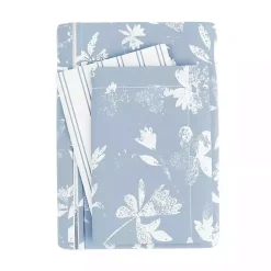 Kirklands Home Blue Garden Farmhouse 3-pc. Twin Duvet Cover Set Clearance