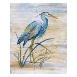 Kirklands Home Blue Heron Giclee Canvas Art Print Discount
