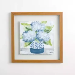 Kirklands Home Blue Hydrangea Blooms Framed Art Print Best