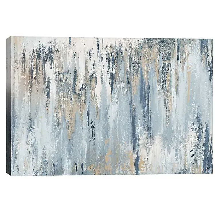 Kirklands Home Blue Illusion Canvas Art Print Sale