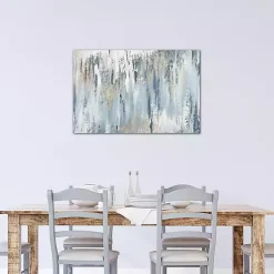 Kirklands Home Blue Illusion Canvas Art Print Sale