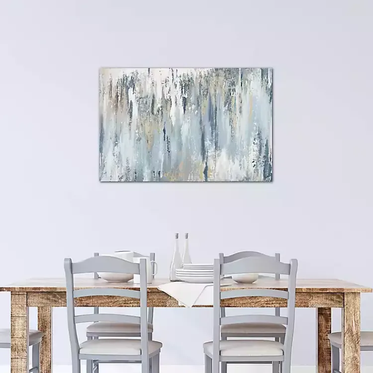 Kirklands Home Blue Illusion Canvas Art Print Sale