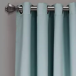 Kirklands Home Insulated Blackout Curtain Panel Set, 84 in. Blue Clearance