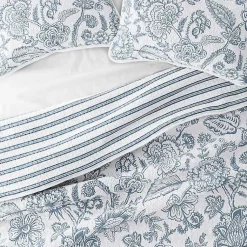 Kirklands Home Blue Jacobean Reversible 2-pc. Twin Quilt Set Best