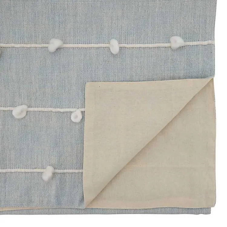 Kirklands Home Blue Knotted Line Table Runner Sale