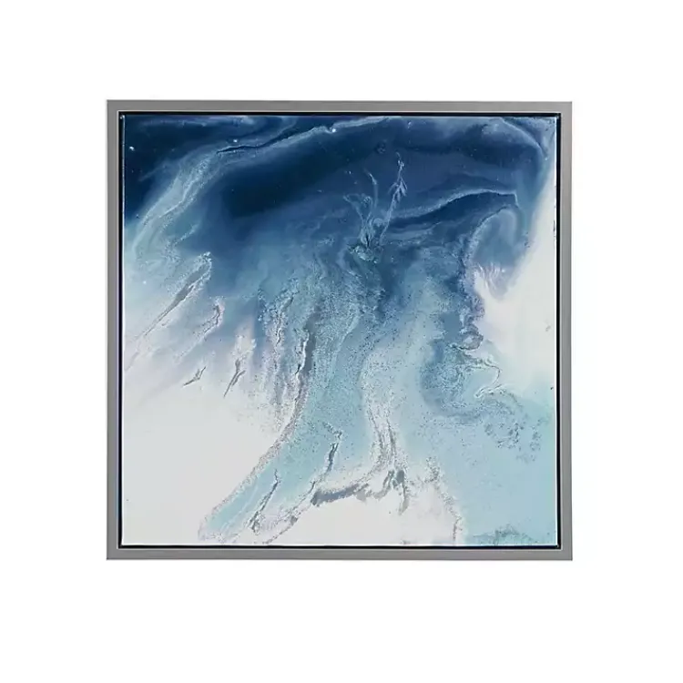 Kirklands Home Blue Lagoon Framed Canvas Art Prints, Set of 2 Online
