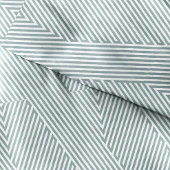 Kirklands Home Blue Linear 2-pc. Twin Duvet Cover Set Online
