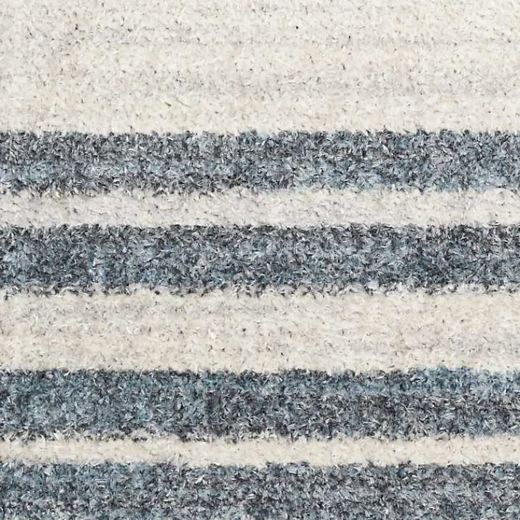 Kirklands Home Blue Linear Sphere Washable Accent Rug, 2x4 Discount