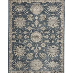 Kirklands Home Blue Lush Vines Area Rug, 8x10 Hot