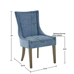 Kirklands Home Madison Park Ultra Dining Chairs, Set of 2 Blue Online