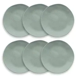 Kirklands Home Melamine Santal Salad Plates, Set of 6 Blue Online