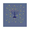 Hanukkah Decorations>Kirklands Home Blue Menorah Canvas Art Print
