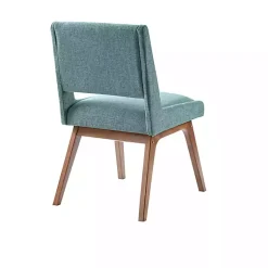 Kirklands Home Mid-Century Modern Dining Chairs, Set of 2 Blue Sale