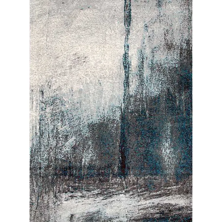 Kirklands Home Blue Nora Abstract Area Rug, 5x8 Online