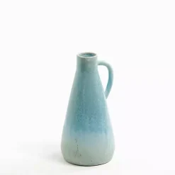 Vases>Kirklands Home Blue Ombre Ceramic Jug Vase, 10 in.