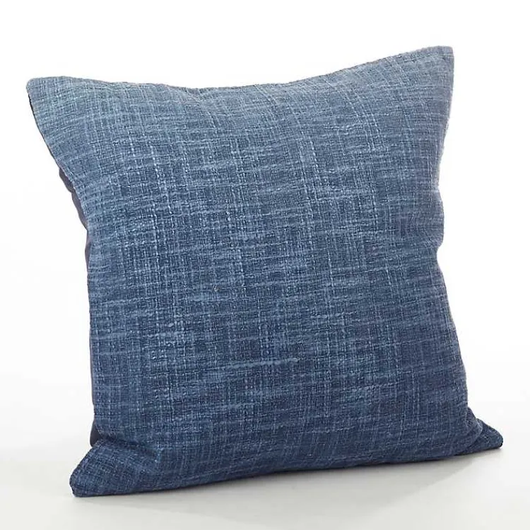 Pillows>Kirklands Home Ombre Down Filled Square Throw Pillow Blue