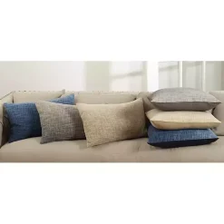 Pillows>Kirklands Home Ombre Down Filled Square Throw Pillow Blue