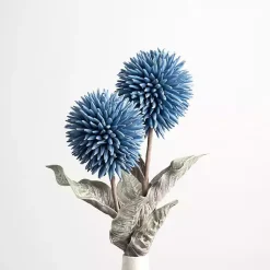 Stems & Bouquets>Kirklands Home Ombre Thistle Flower Stem Blue