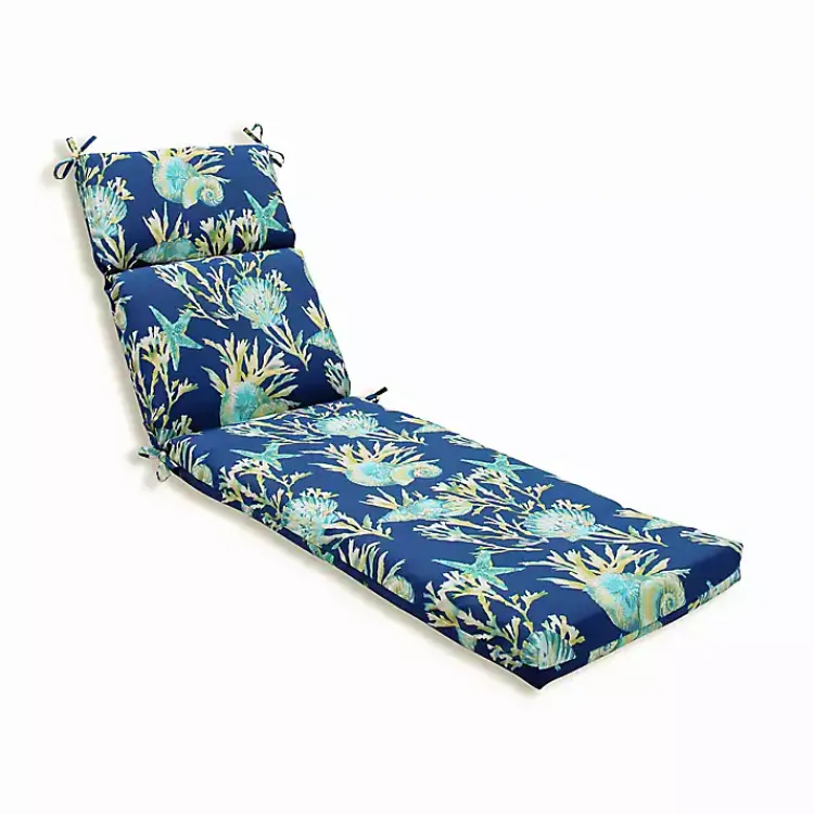 Kirklands Home Blue Pacific Outdoor Chaise Cushion Best