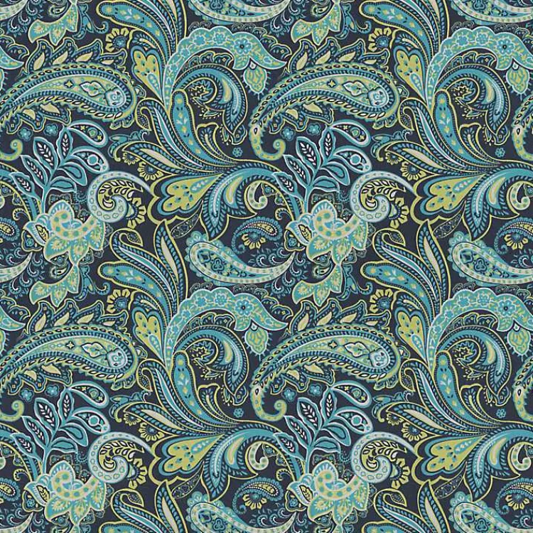 Kirklands Home Paisley Outdoor Seat Cushions, Set of 2 Blue Discount