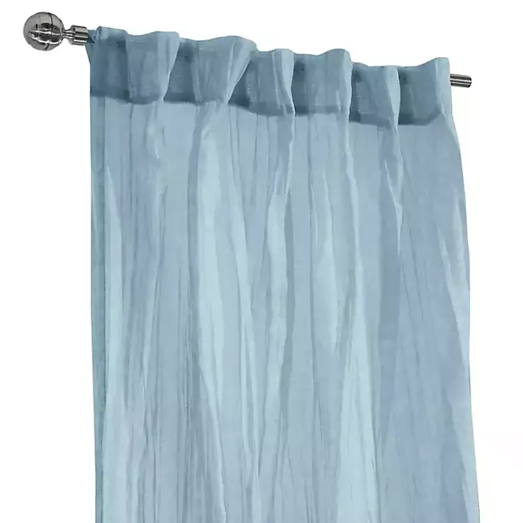 Kirklands Home Paloma Curtain Panel, 95 in. Blue Discount