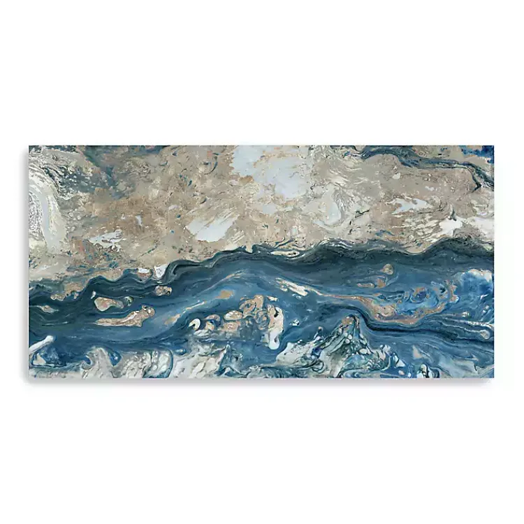 Kirklands Home Blue Passage Canvas Art Print New