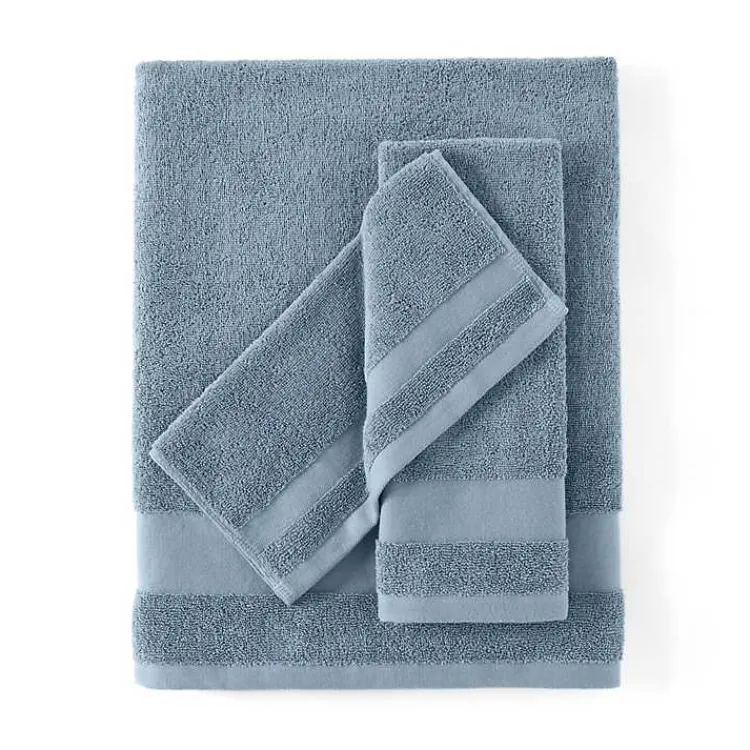 Kirklands Home 6-pc. Essential Cotton Bath Towels Blue Best