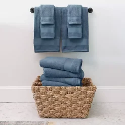 Kirklands Home 6-pc. Essential Cotton Bath Towels Blue Best