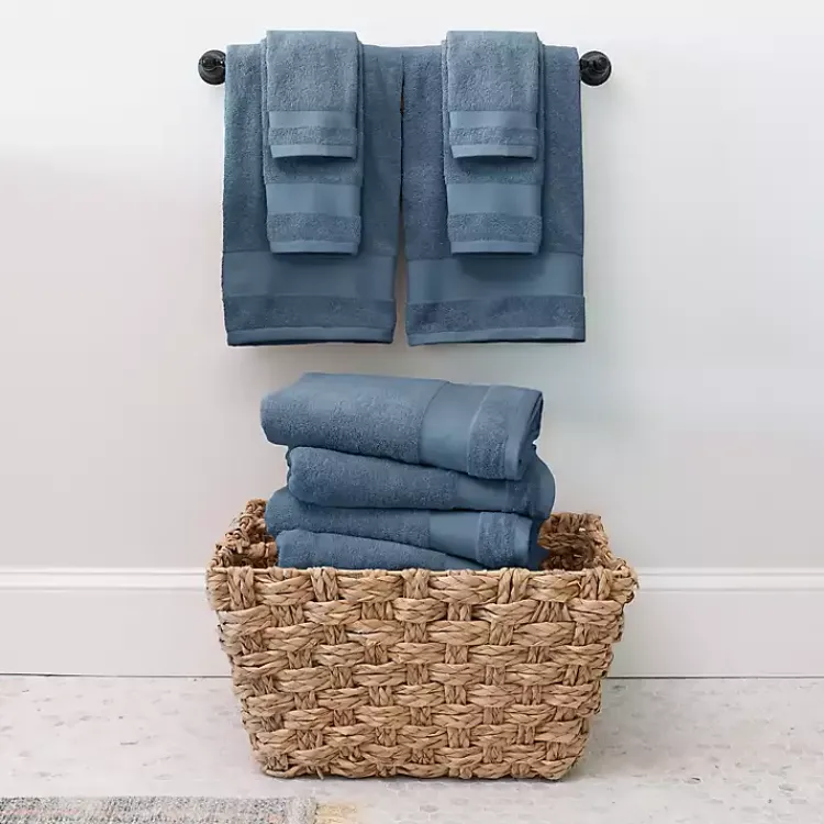 Kirklands Home 6-pc. Essential Cotton Bath Towels Blue Best