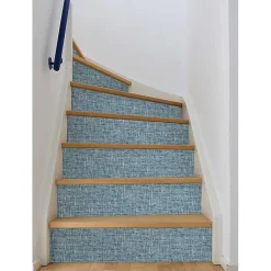 Kirklands Home Poplin Peel & Stick Wallpaper Blue Best
