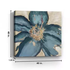 Kirklands Home Blue Poppy Giclee Canvas Art Print Clearance